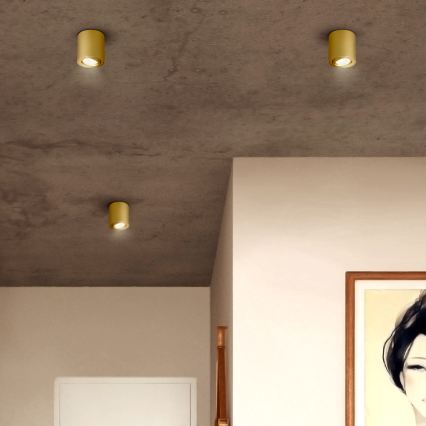 Brilagi - LED RGBW Stmievateľné bodové svietidlo MIA 1xGU10/4,8W/230V 3000K 84x80 mm zlatá + diaľkové ovládanie