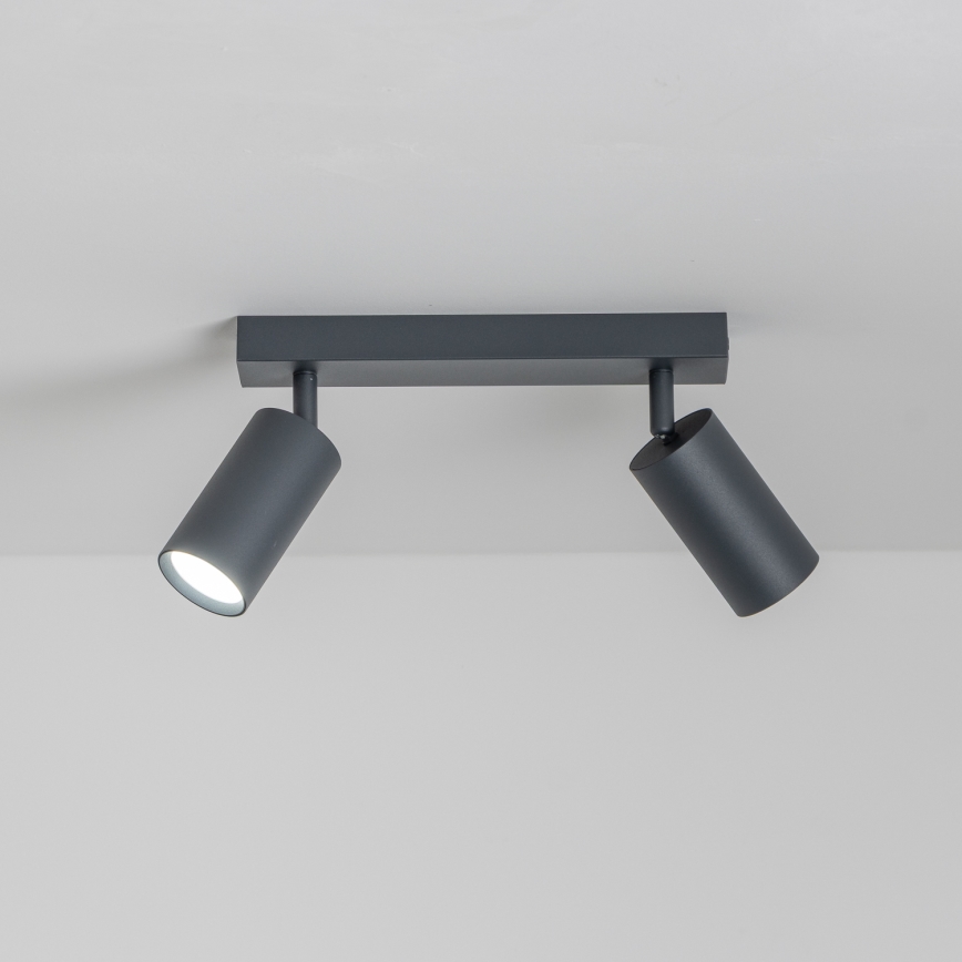 Brilagi - LED RGBW stmievateľné bodové svietidlo SELE 2xGU10/4,8W/230V 3000K antracit + diaľkové ovládanie