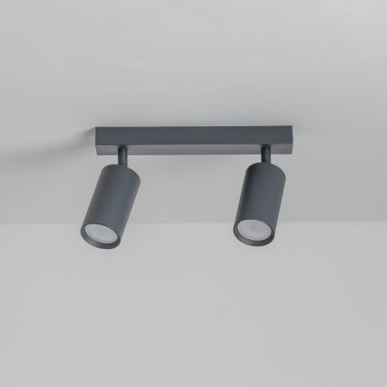 Brilagi - LED RGBW stmievateľné bodové svietidlo SELE 2xGU10/6W/230V 3000K antracit + diaľkové ovládanie