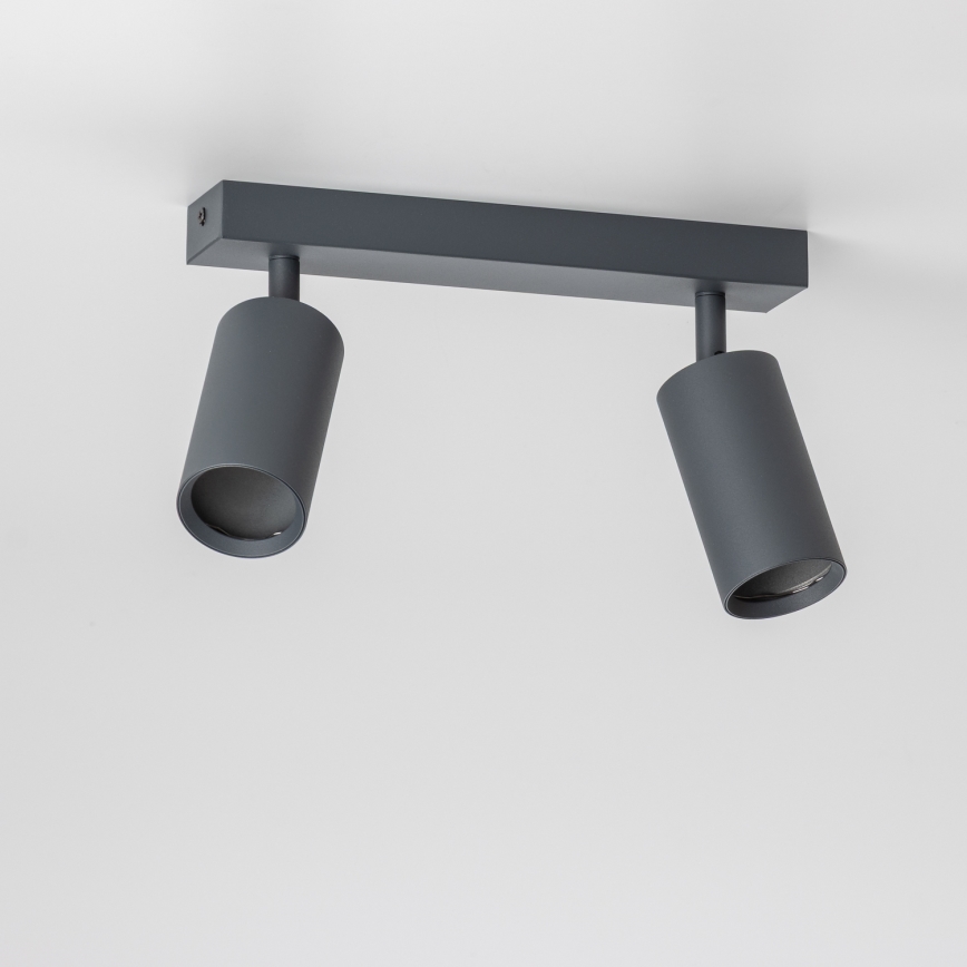 Brilagi - LED RGBW stmievateľné bodové svietidlo SELE 2xGU10/6W/230V 3000K antracit + diaľkové ovládanie