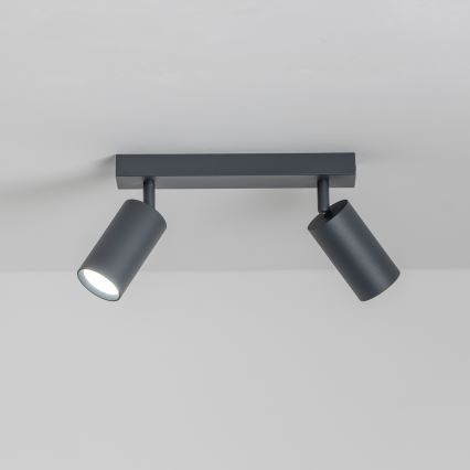 Brilagi - LED RGBW stmievateľné bodové svietidlo SELE 2xGU10/6W/230V 3000K antracit + diaľkové ovládanie