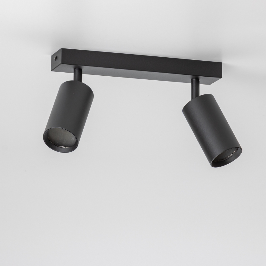 Brilagi - LED RGBW stmievateľné bodové svietidlo SELE 2xGU10/6W/230V 3000K čierna + diaľkové ovládanie