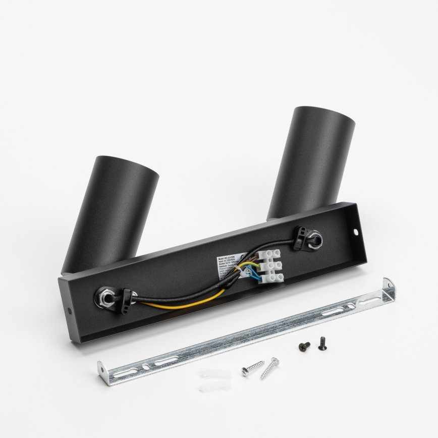 Brilagi - LED RGBW stmievateľné bodové svietidlo SELE 2xGU10/6W/230V 3000K čierna + diaľkové ovládanie