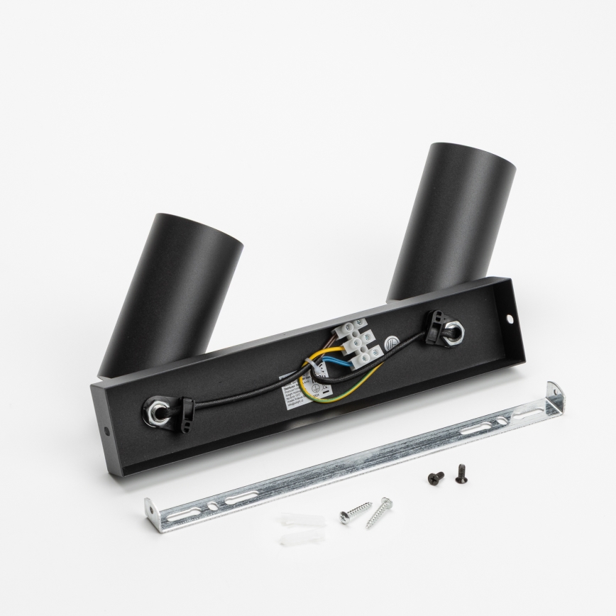 Brilagi - LED RGBW stmievateľné bodové svietidlo SELE 2xGU10/6W/230V 3000K čierna/zlatá + diaľkové ovládanie