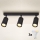 Brilagi - LED RGBW stmievateľné bodové svietidlo SELE 3xGU10/6,5W/230V 2700-6500K čierna