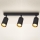 Brilagi - LED RGBW Stmievateľné bodové svietidlo SELE 3xGU10/6,5W/230V 2700-6500K čierna/zlatá