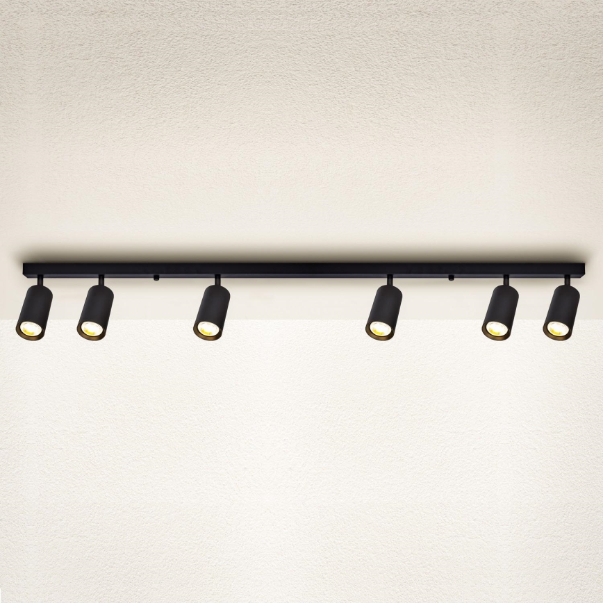 Brilagi - LED RGBW Stmievateľné bodové svietidlo SELE 6xGU10/6,5W/230V 2700-6500K čierne