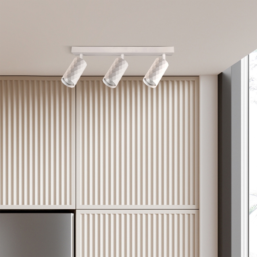 Brilagi - LED RGBW stmievateľné bodové svietidlo SELE DIAMANT 3xGU10/4,8W/230V 3000K biela + diaľkové ovládanie