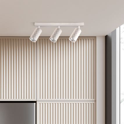 Brilagi - LED RGBW stmievateľné bodové svietidlo SELE DIAMANT 3xGU10/6W/230V 3000K biela + diaľkové ovládanie