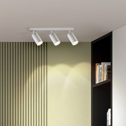 Brilagi - LED RGBW stmievateľné bodové svietidlo SELE DIAMANT 3xGU10/6W/230V 3000K biela + diaľkové ovládanie