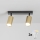 Brilagi - LED RGBW stmievateľné bodové svietidlo SELE GOLDEN 2xGU10/4,8W/230V 3000K čierna/zlatá + diaľkové ovládanie