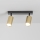 Brilagi - LED RGBW stmievateľné bodové svietidlo SELE GOLDEN 2xGU10/6,5W/230V 2700-6500K čierna/zlatá