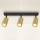 Brilagi - LED RGBW stmievateľné bodové svietidlo SELE GOLDEN 3xGU10/6,5W/230V 2700-6500K čierna/zlatá