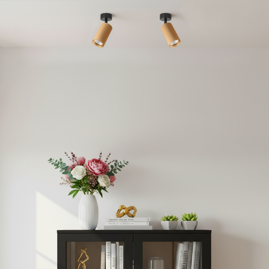 Brilagi - LED RGBW stmievateľné bodové svietidlo SELE MODERN 1xGU10/4,8W/230V 3000K zlaté + diaľkové ovládanie