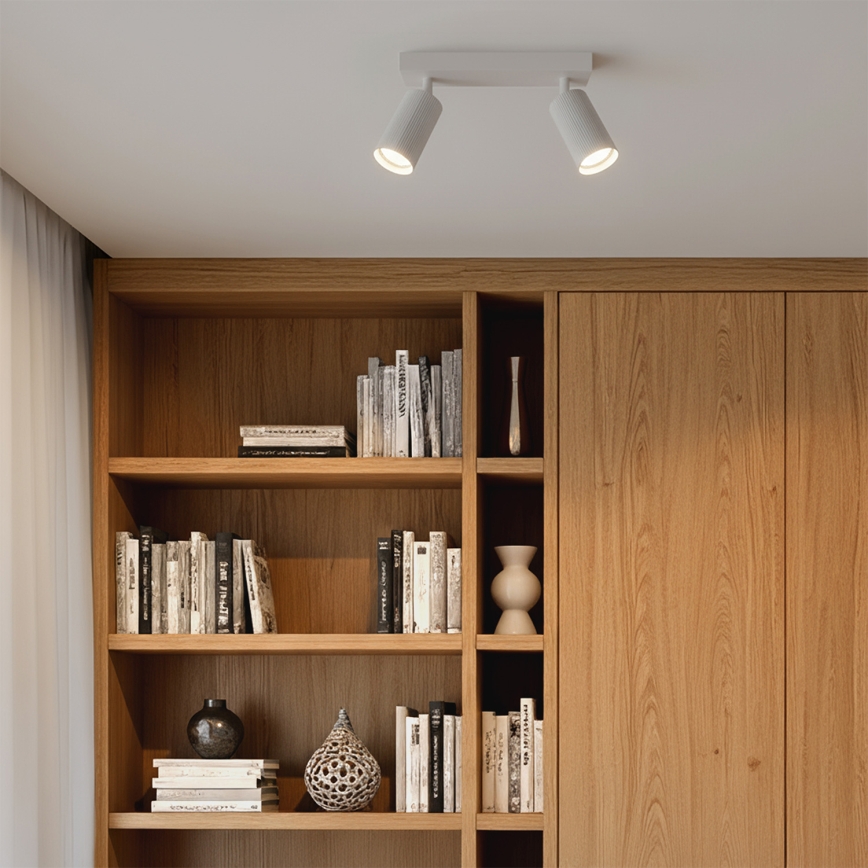 Brilagi - LED RGBW stmievateľné bodové svietidlo SELE MODERN 2xGU10/6W/230V 3000K biele + diaľkové ovládanie