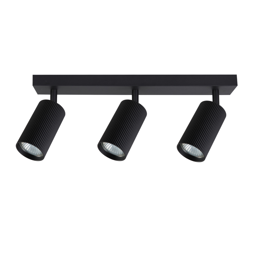 Brilagi - LED RGBW Stmievateľné bodové svietidlo SELE MODERN 3xGU10/4,8W/230V 3000K čierna + diaľkové ovládanie