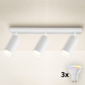 Brilagi - LED RGBW Stmievateľné bodové svietidlo SELE MODERN 3xGU10/6,5W/230V 2700-6500K Wi-Fi biele