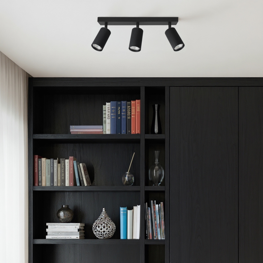 Brilagi - LED RGBW stmievateľné bodové svietidlo SELE MODERN 3xGU10/6,5W/230V 2700-6500K Wi-Fi čierna