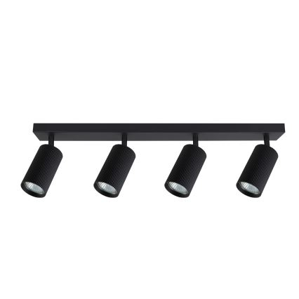 Brilagi - LED RGBW stmievateľné bodové svietidlo SELE MODERN 4xGU10/6W/230V 3000K čierne + diaľkové ovládanie