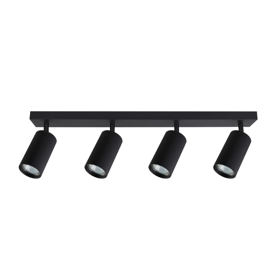 Brilagi - LED RGBW stmievateľné bodové svietidlo SELE MODERN 4xGU10/6W/230V 3000K čierne + diaľkové ovládanie
