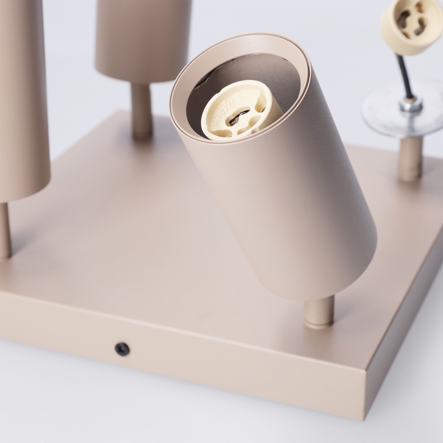 BRILAGI - LED RGBW Stmievateľné bodové svietidlo SELE SQUARE 4xGU10/6,5W/230V 2700-6500K béžová