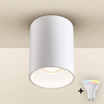Brilagi - LED RGBW stmievateľné bodové svietidlo TRINE 1xGU10/30W/230V 2700-6500K Wi-Fi biela