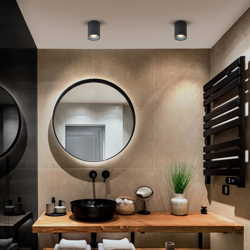 Brilagi - LED RGBW Stmievateľné bodové svietidlo TRINE 1xGU10/30W/230V 2700-6500K Wi-Fi antracit