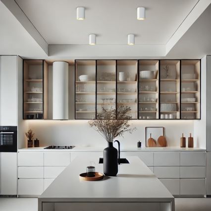 Brilagi - LED RGBW Stmievateľné bodové svietidlo TRINE 1xGU10/30W/230V 2700-6500K Wi-Fi biela/zlatá