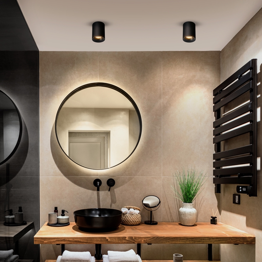 Brilagi - LED RGBW Stmievateľné bodové svietidlo TRINE 1xGU10/30W/230V 3000K Wi-Fi čierna