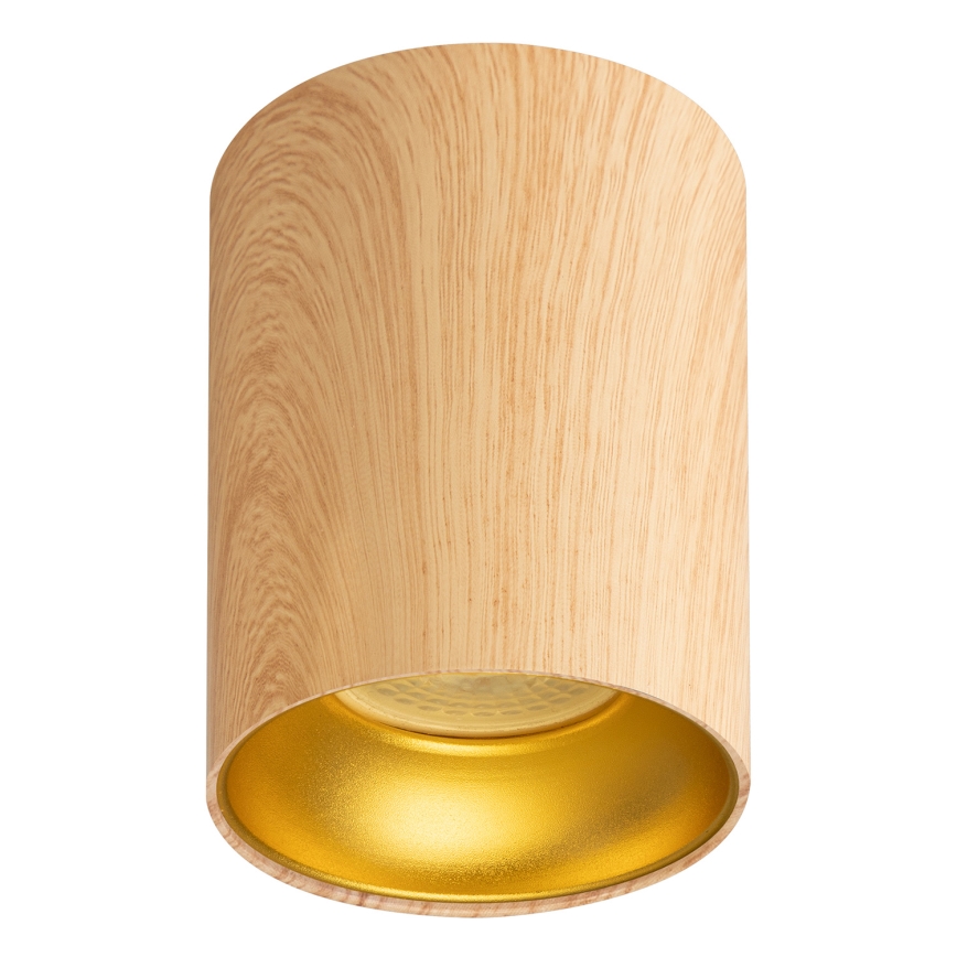 Brilagi - LED RGBW stmievateľné bodové svietidlo TRINE 1xGU10/30W/230V 2700-6500K Wi-Fi dubový dekor