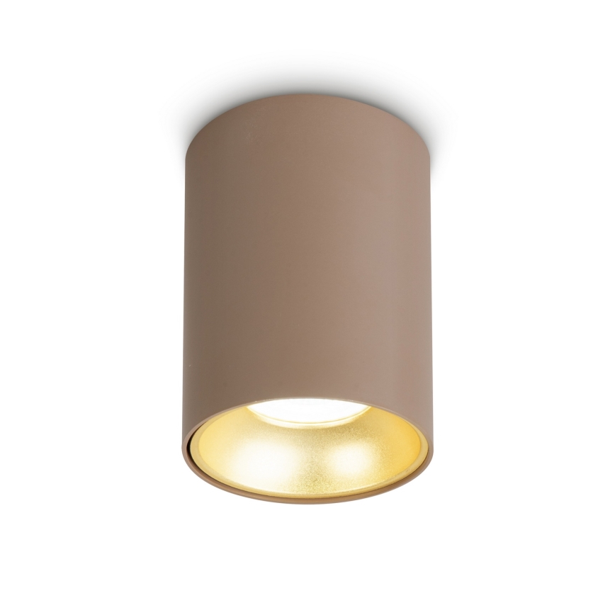 Brilagi - LED RGBW stmievateľné bodové svietidlo TRINE 1xGU10/4,8W/230V 3000K béžová/zlatá + diaľkové ovládanie