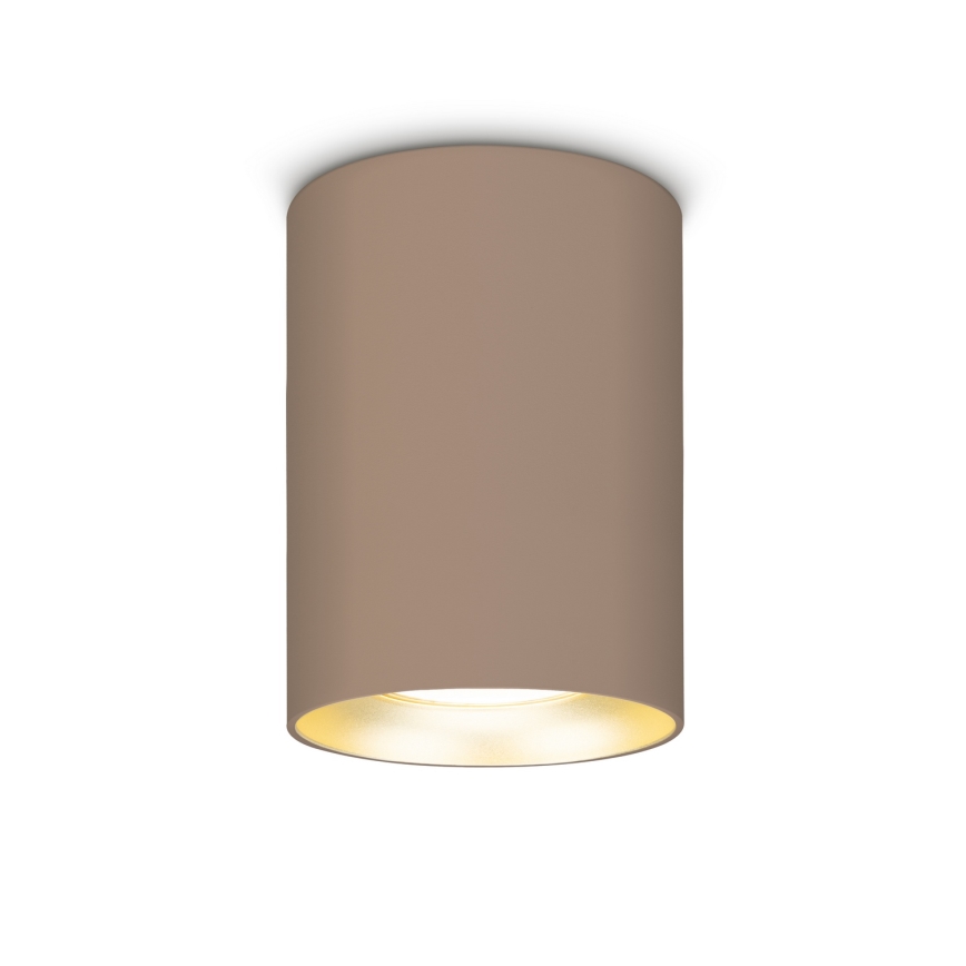 Brilagi - LED RGBW stmievateľné bodové svietidlo TRINE 1xGU10/4,8W/230V 3000K béžová/zlatá + diaľkové ovládanie