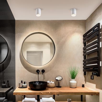 Brilagi - LED RGBW stmievateľné bodové svietidlo TRINE 1xGU10/4,8W/230V 3000K biela + diaľkové ovládanie