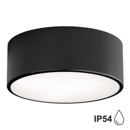 BRILAGI - LED RGBW stmievateľné kúpeľňové stropné svietidlo CLARE 1xE27/12W/230V 2700-6500K priemer 20 cm IP54 čierne