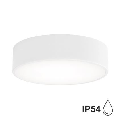 Brilagi - LED RGBW stmievateľné kúpeľňové stropné svietidlo CLARE 2xE27/9W/230V 2700-6500K priemer 30 cm IP54 Wi-Fi biele