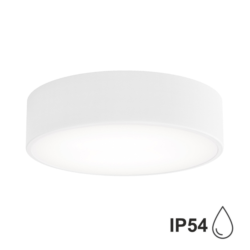 Brilagi - LED RGBW stmievateľné kúpeľňové stropné svietidlo CLARE 2xE27/9W/230V 2700-6500K priemer 30 cm IP54 Wi-Fi biele