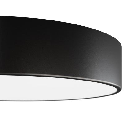 Brilagi - LED RGBW stmievateľné kúpeľňové stropné svietidlo CLARE 3xE27/9W/230V 2700-6500K pr. 40 cm IP54 Wi-Fi čierna