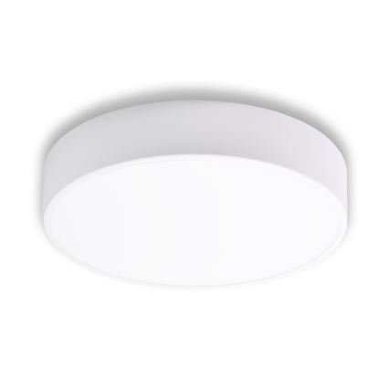 Brilagi - LED RGBW stmievateľné kúpeľňové stropné svietidlo CLARE 3xE27/9W/230V 2700-6500K pr. 40 cm IP54 Wi-Fi biela