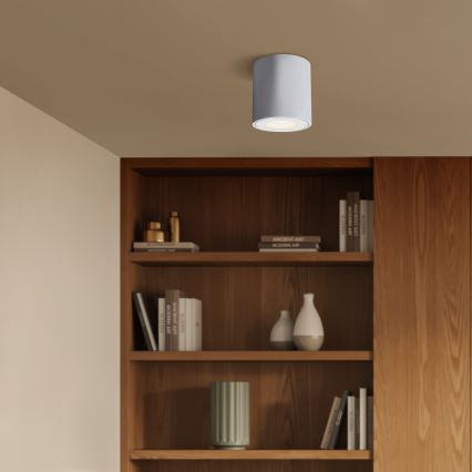 Brilagi - LED RGBW stmievateľné kúpeľňové svietidlo MIA 1xGU10/6W/230V 3000K 84x80 mm biela IP54 + diaľkové ovládanie