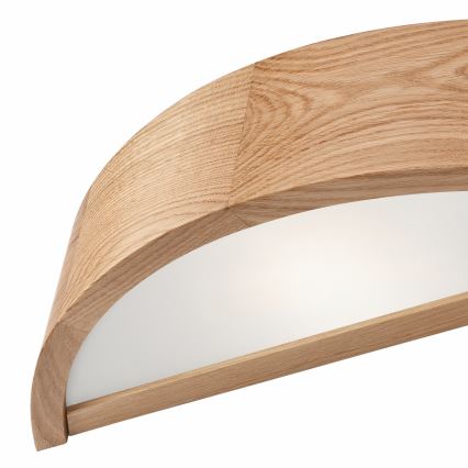 Brilagi - LED RGBW zatemnljivo stensko svetilo CARVALHO 1xE27/15W/230V 2700-6500K Wi-Fi hrast