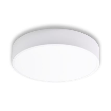 Brilagi - LED RGBW stmievateľné kúpeľňové stropné svietidlo CLARE 3xE27/9W/230V 2700-6500K priemer 40 cm IP54 Wi-Fi biela