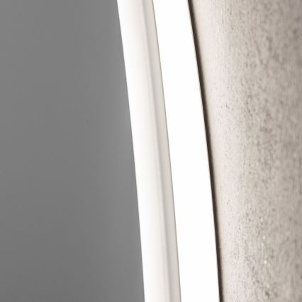 Brilagi - LED RGBW Kúpeľňové vyhrievané zrkadlo CLARA PRO LED/19W/230V pr. 60 cm IP44 CRI 90 stmievateľné + CCT + diaľkové ovládanie