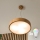 Brilagi - LED RGBW stmievateľný luster na lane CARVALHO 3×E27/9W/230V 2700–6500K Wi‑Fi dub, priemer 47,5 cm
