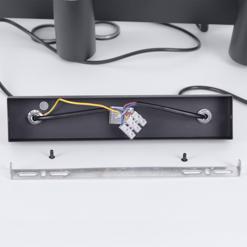 BRILAGI - LED RGBW stmievateľný luster na lanku SELE 6xGU10/6,5W/230V 2700-6500K čierna + diaľkové ovládanie