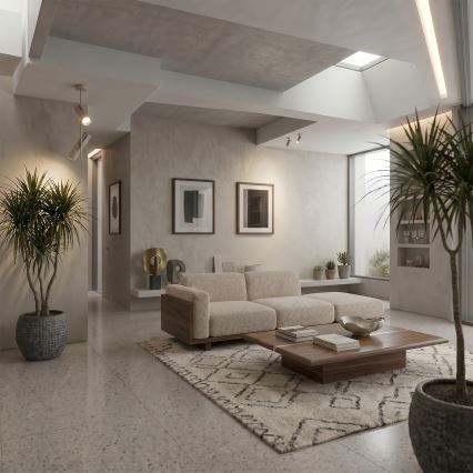 BRILAGI - LED RGBW Stmievateľný luster na tyči BRANCH 2xGU10/6,5W/230V 2700-6500K béžová