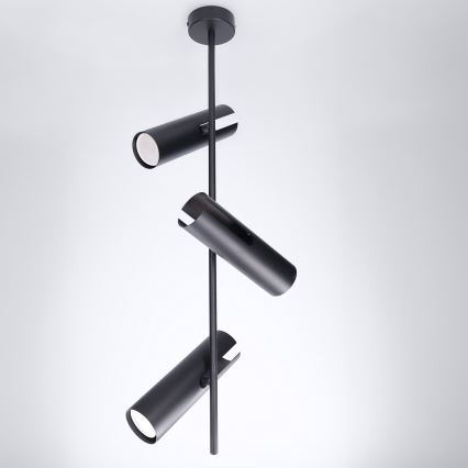 BRILAGI - LED RGBW Stmievateľný luster na tyči BRANCH 3xGU10/6,5W/230V 2700-6500K čierna
