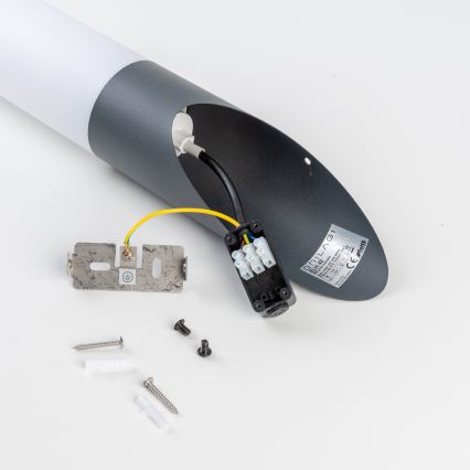 BRILAGI - LED RGBW Stmievateľná vonkajšia nástenná lampa ELIA 1xE27/6,5W/230V 2700-6500K IP44 Wi-Fi antracit
