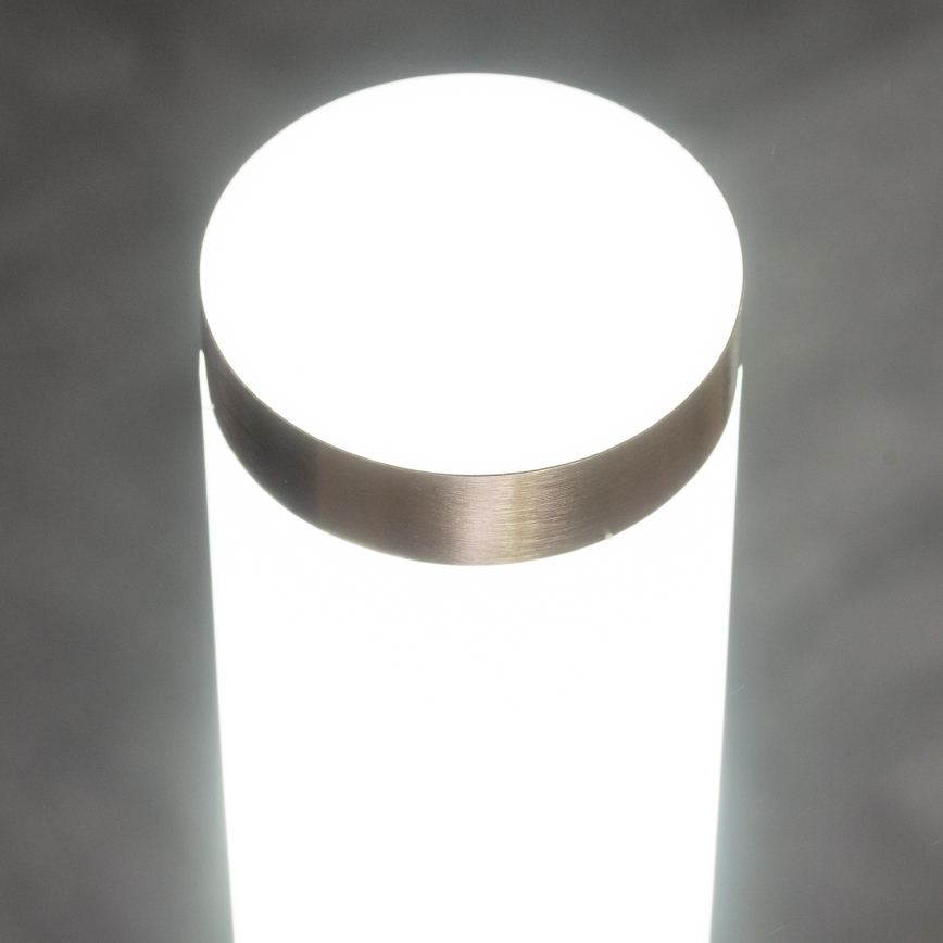 BRILAGI - LED RGBW Stmievateľná vonkajšia nástenná lampa ELIA 1xE27/6,5W/230V 2700-6500K IP44 Wi-Fi matný chróm