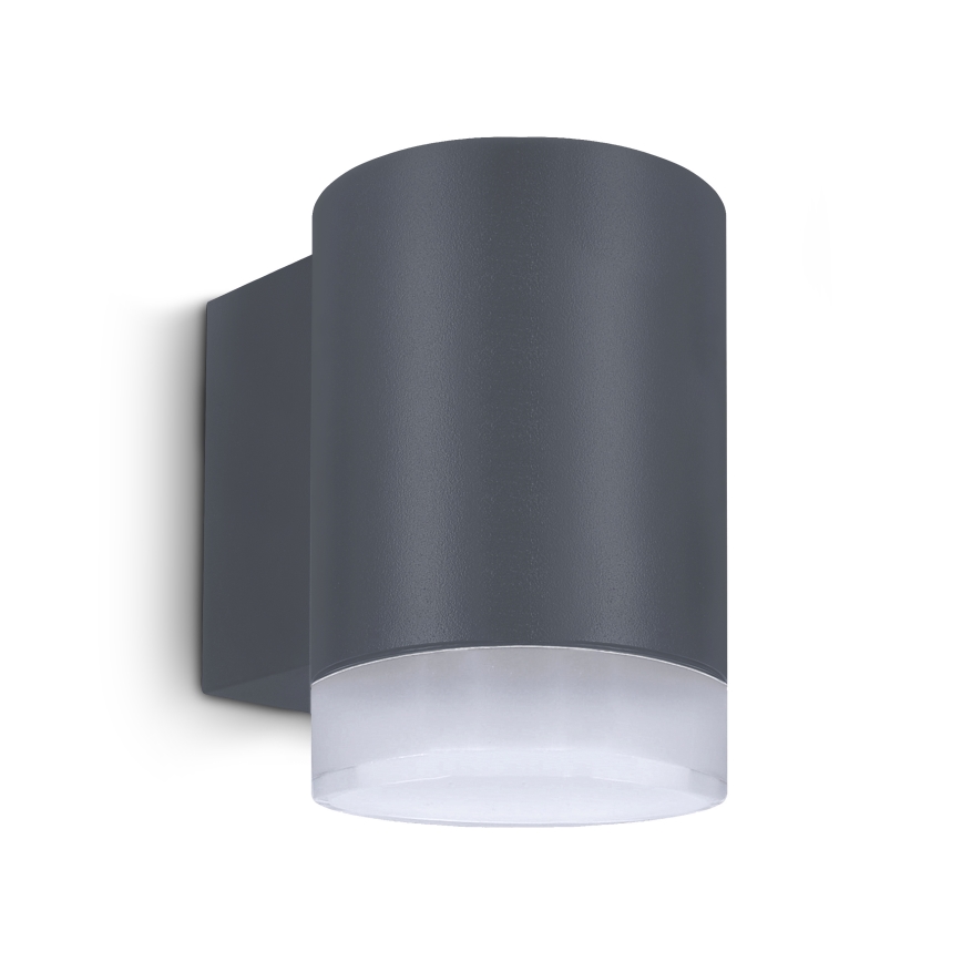 Brilagi - LED RGBW stlmiteľné vonkajšie nástenné svietidlo MATERA 1xGU10/4,8W/230V 3000K IP54 antracit + diaľkové ovládanie