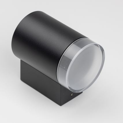 Brilagi - LED RGBW Stmievateľné vonkajšie nástenné svietidlo MATERA 1xGU10/4,8W/230V 3000K IP54 čierne + diaľkové ovládanie